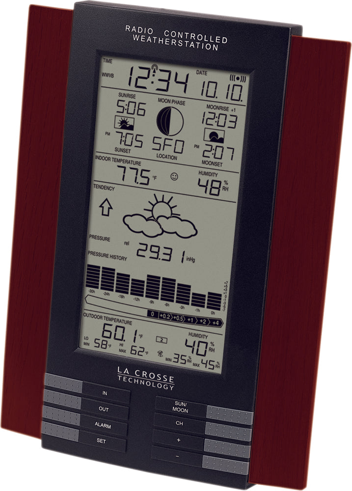 WS-8025U Wireless Sun/Moon Forecast Station