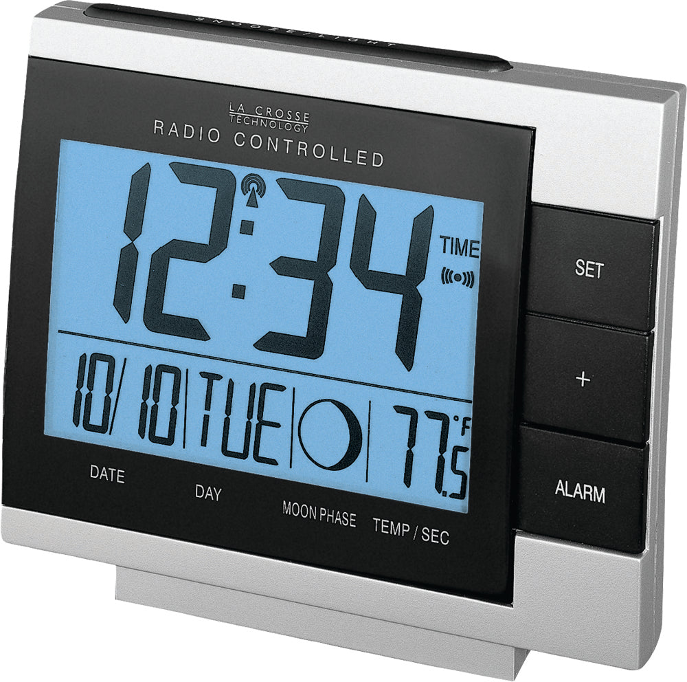 Digital Alarm Clock with Moon Phase
