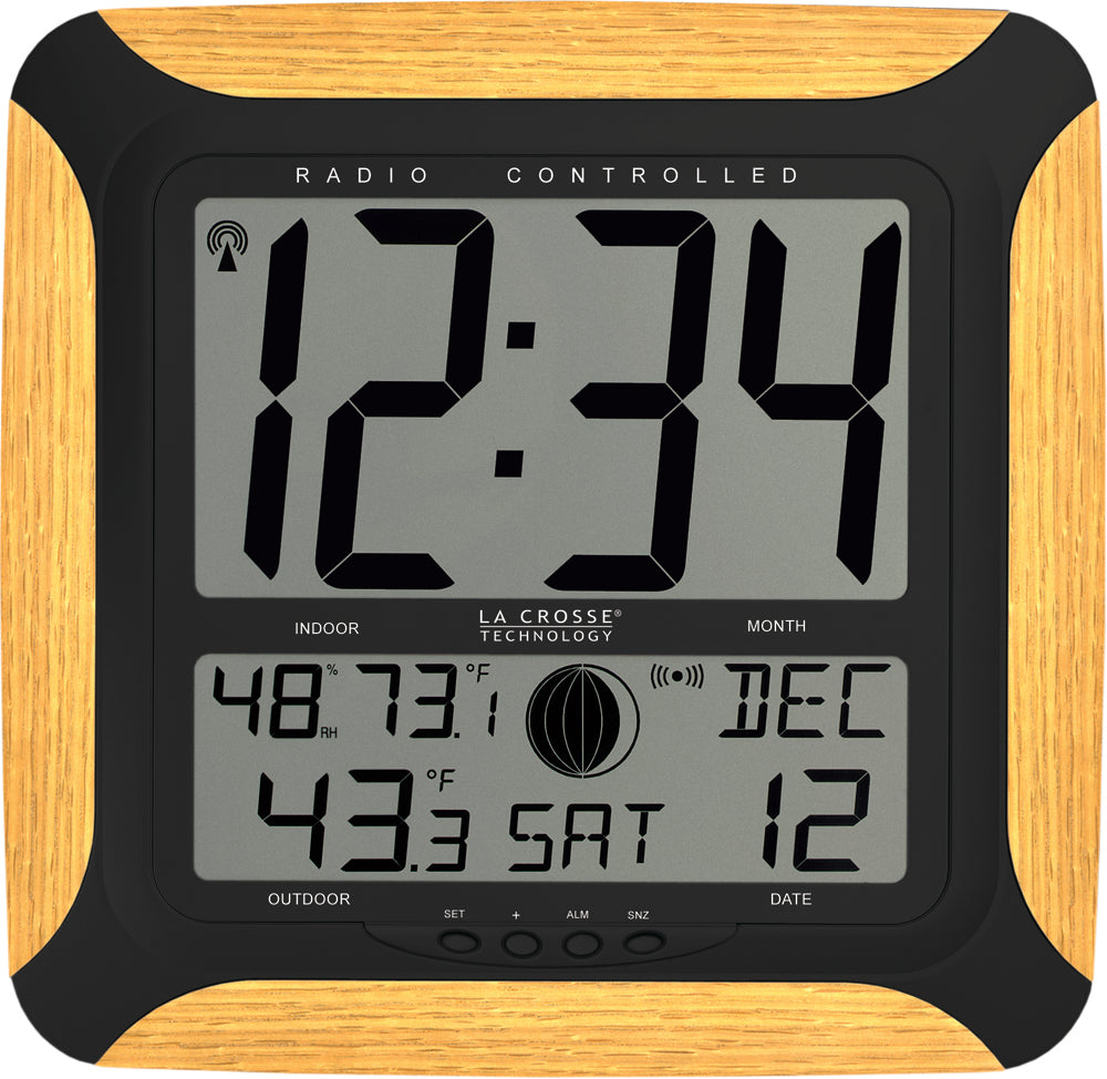 冷暖房/空調 エアコン WS-8248U Atomic Digital Wall Clock – La Crosse Technology