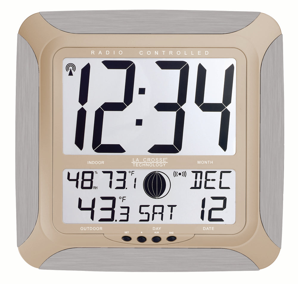 冷暖房/空調 エアコン WS-8248U Atomic Digital Wall Clock – La Crosse Technology