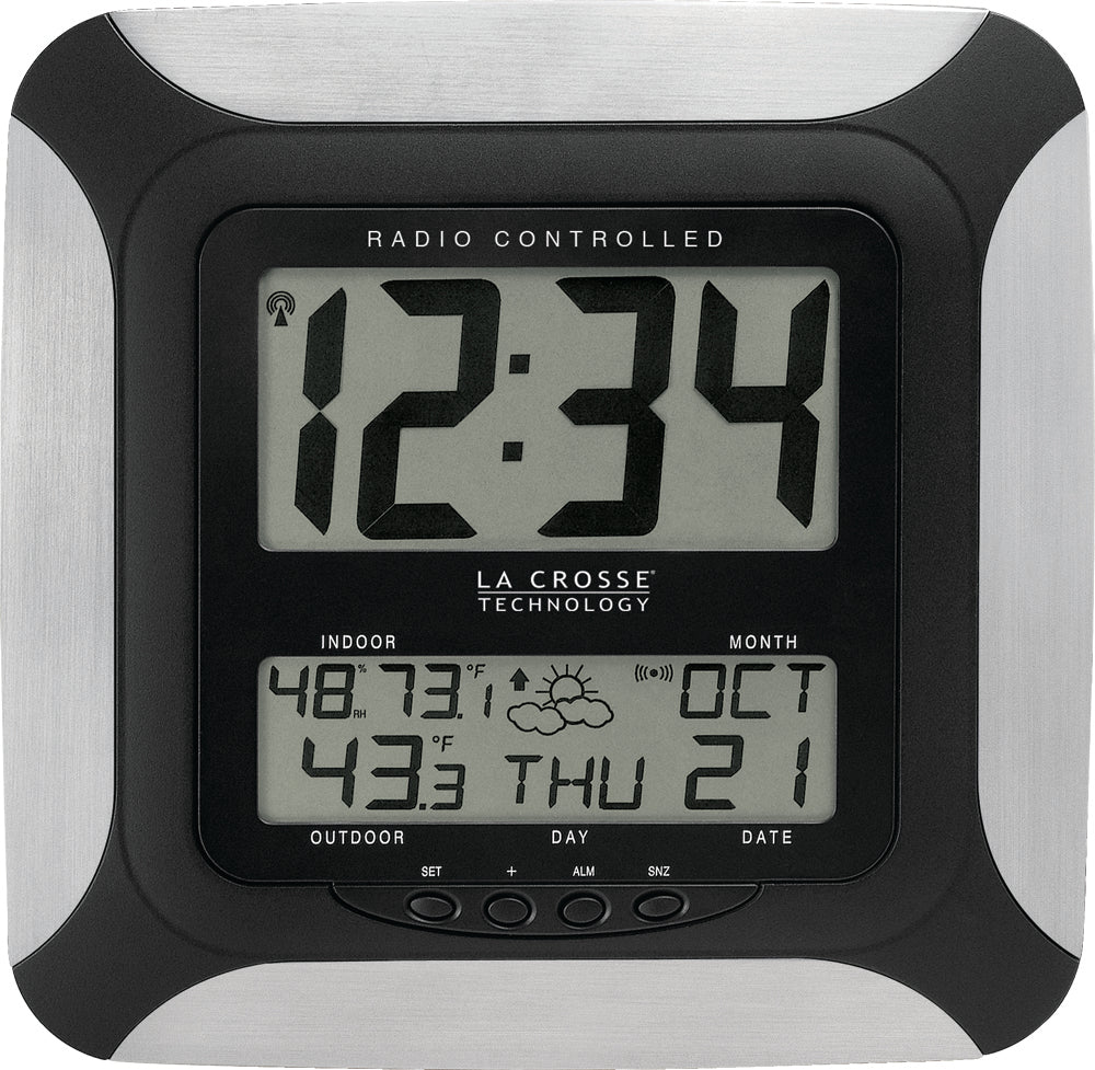 Atomic Digital Wall Clock