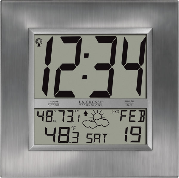 Atomic Digital Wall Clock