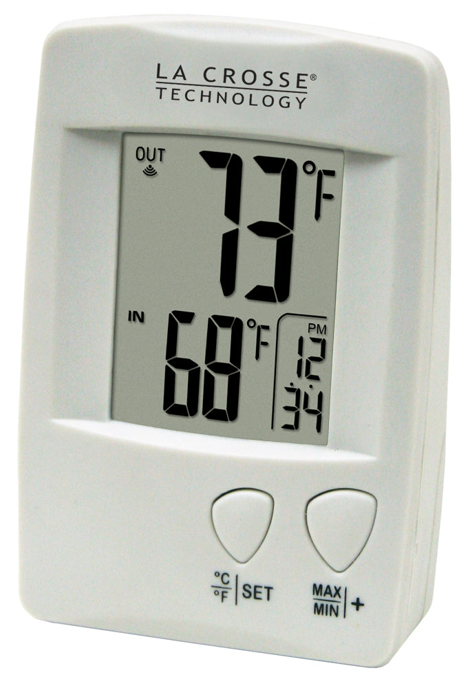 La Crosse Technology Digital Wireless Thermometer - 733659, Weather Stations  at Sportsman's Guide