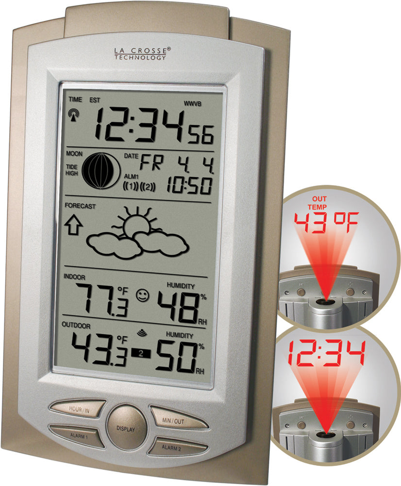 Wireless Forecast Projection Station
