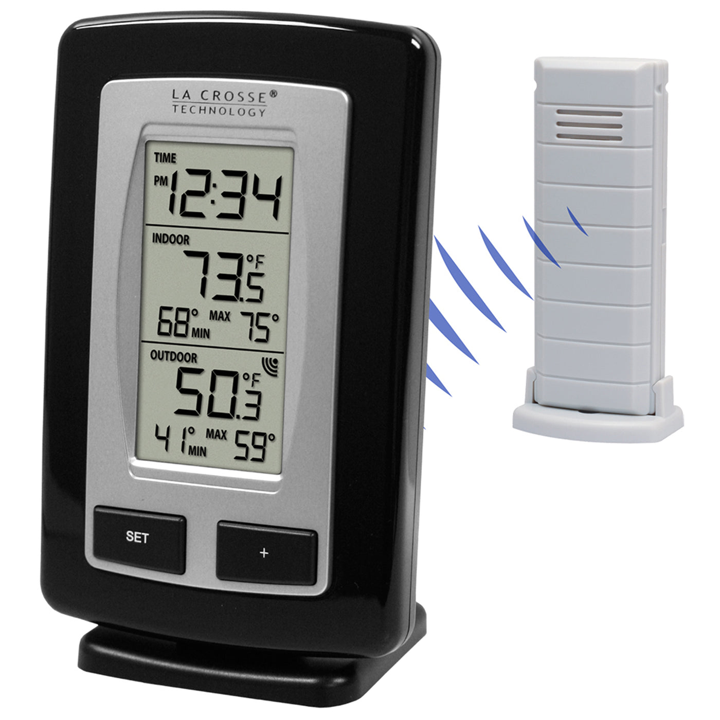 Best Buy: La Crosse Technology The Weather Channel WS-9662TWC-IT-TBP Wireless  Thermometer with Advanced Icon WS-9662TWC-IT-TBP