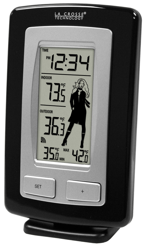 306-605 Large Window Thermometer with Solar Powered Backlight – La Crosse  Technology