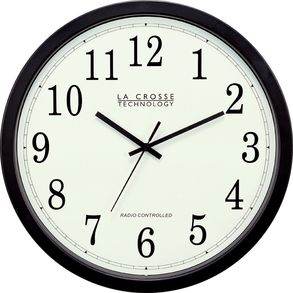 WT3143A 14 inch Atomic Wall Clock La Crosse Technology