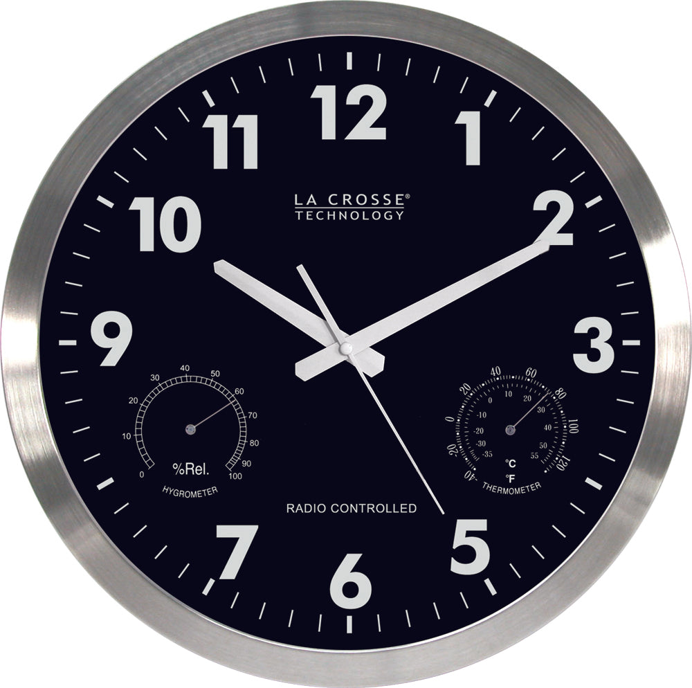 WT-3165 16 inch Atomic Wall Clock