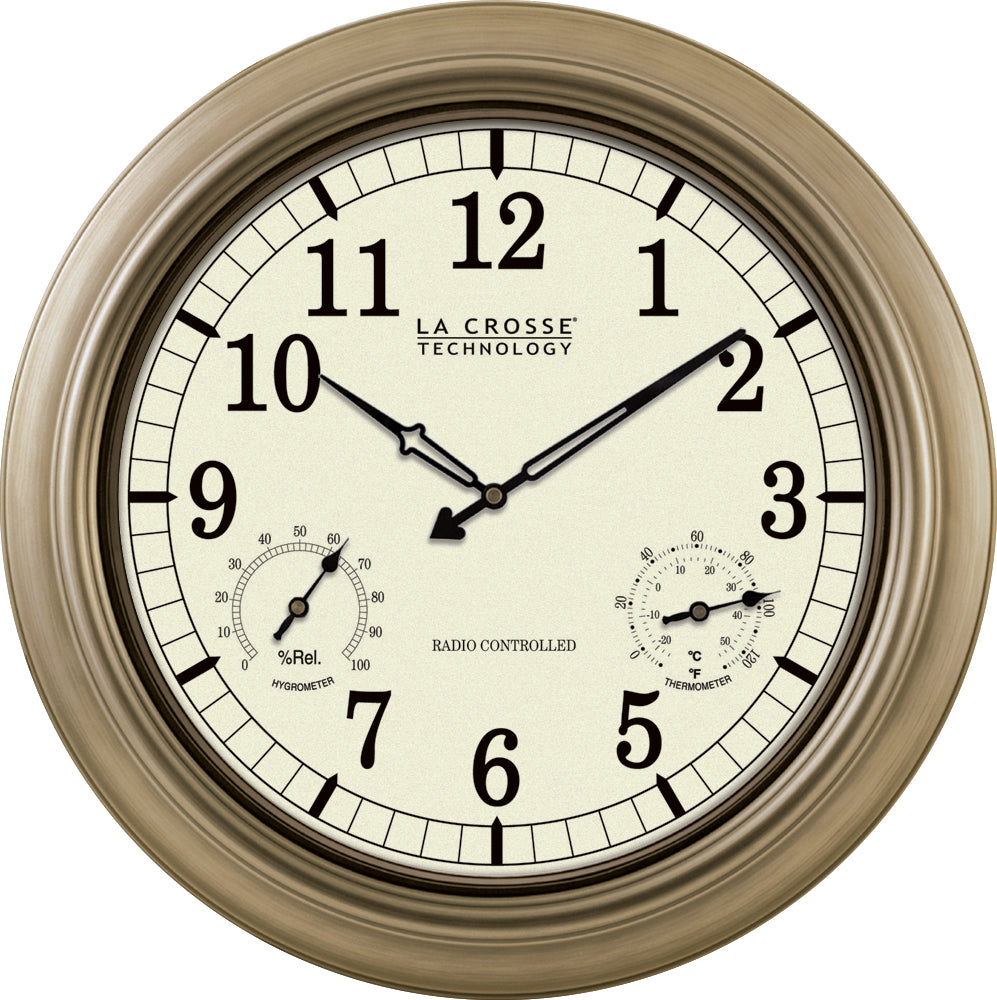 18 inch Indoor/Outdoor Wall Clock