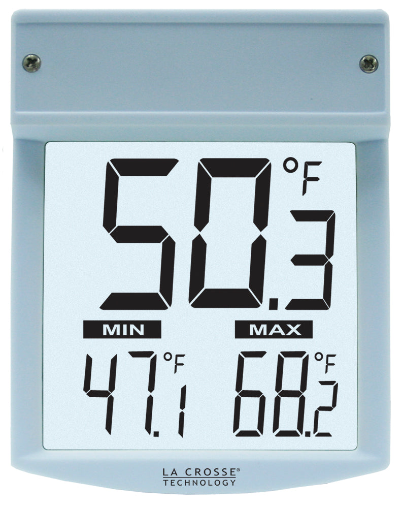 LACROSSE OUTDOOR WINDOW THERMOMETER WS-1025 – Out of This World Optics –  Specializing in quality optics since 1988!