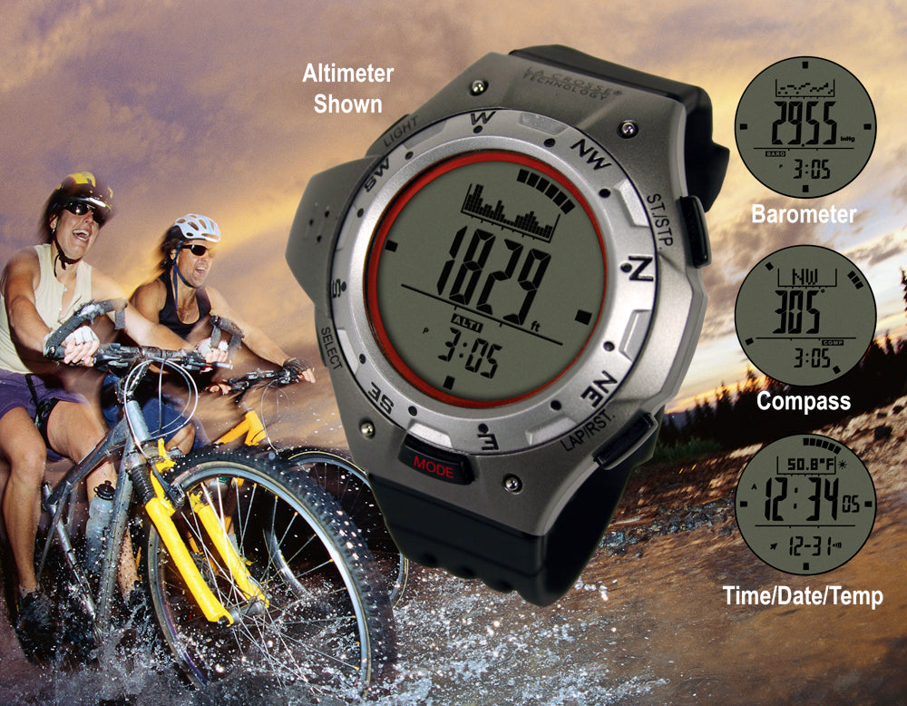 XG-55 Digital Altimeter Watch with Compass